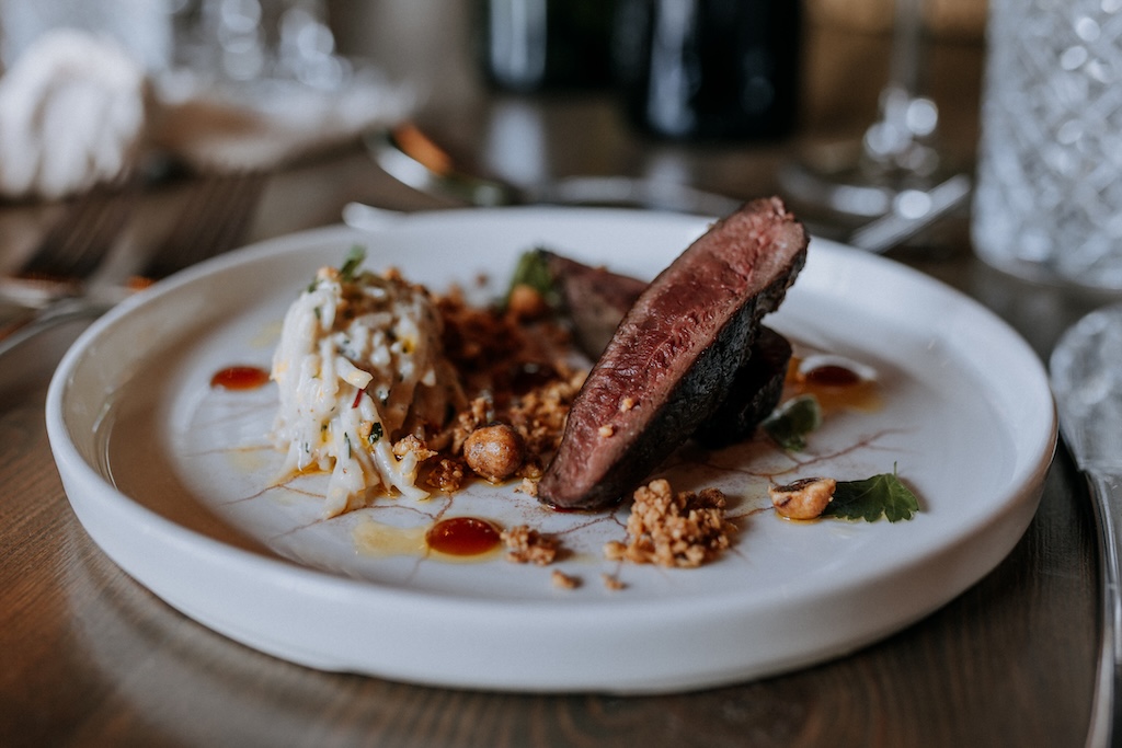 Gourmet wedding food using locally sourced Kent produce